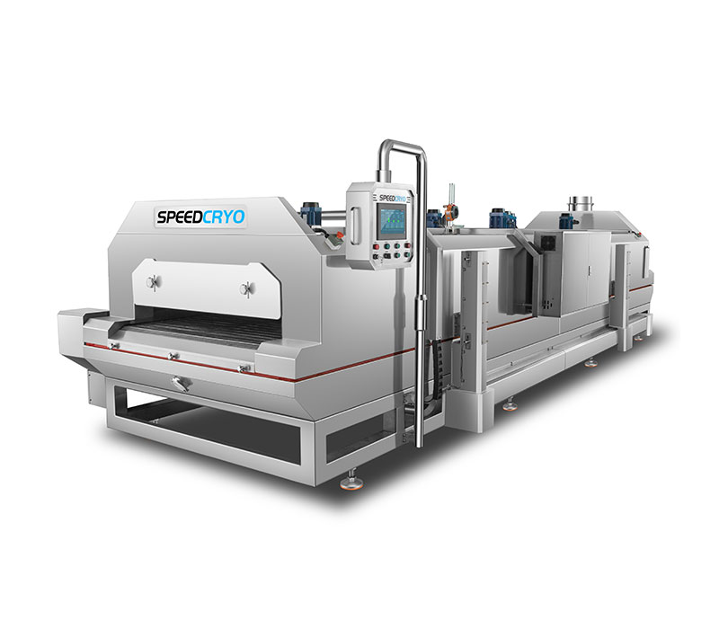 Liquid nitrogen quick freezing tunnel freezer