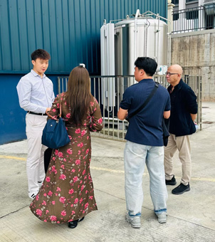 Vietnamese customers visited the speedcryo factory
