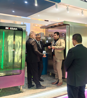 Liquid nitrogen freezing equipment