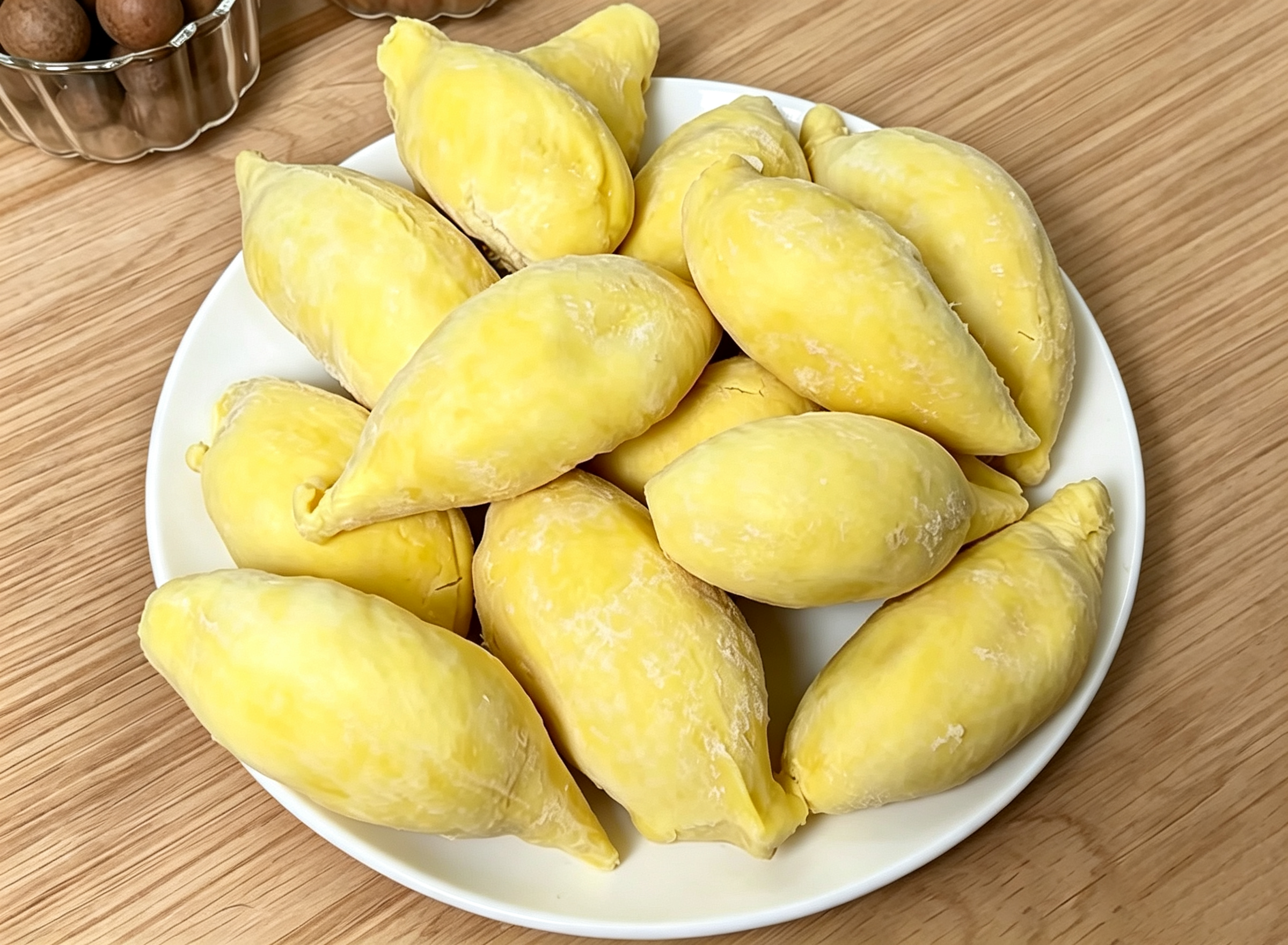 Liquid nitrogen freezer froezen durians