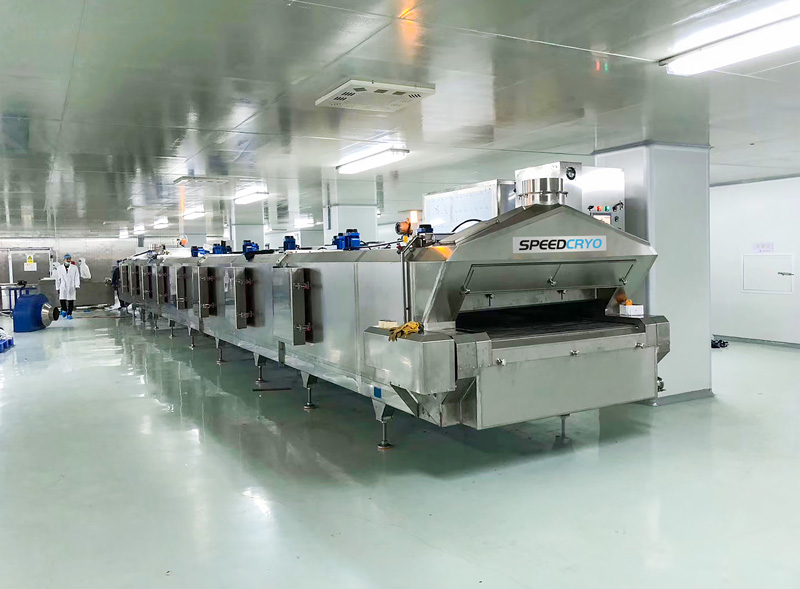 What Temperature can a Liquid Nitrogen Tunnel Freezer Reach?